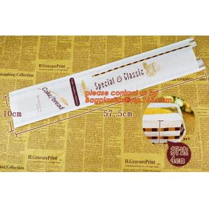 Professional Food Safe Opp Clear Window Paper Bags Offset Printing, OEM Block