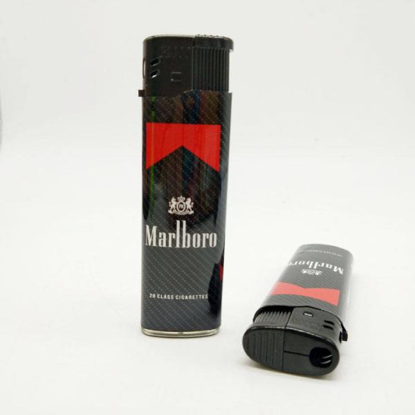 Disposable Dy-072 Customized Black Label Electronic Lighter for End Customers