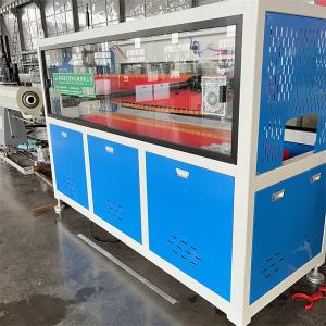 Stainless Steel Plastic Pipe Extrusion Machine PE PVC Pipe Extruder Line For