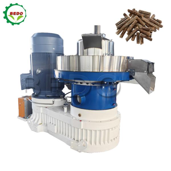 Quality 1500-2000kg/h Centralized Lubrication Wood Pellet Machine With 3kw Truncator Power wholesale