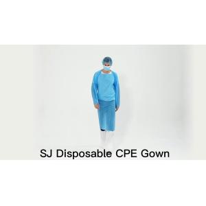 S&J Disposable CPE Gown 510K Certificated Protection Medical Surgical Isolated