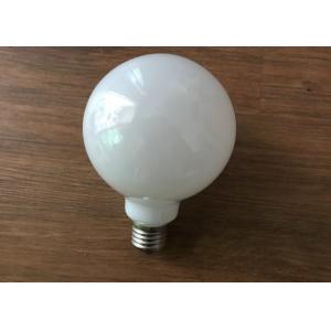 Opal Glass Led House Bulbs Edison G80 8w Pure Light Color For Restaurants