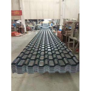 Anti Corrosion Synthetic Resin Roof Tile Asa Coated Spanish Style Color Stable