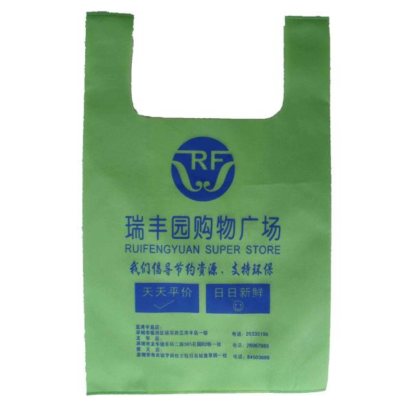 Waterproof Plastic Grocery Bags Biodegradable For Retail Stores / Supermarket Use