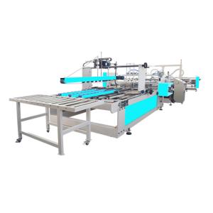 Automatic Carton Folder Gluer Machine , Box Folding And Gluing Machine