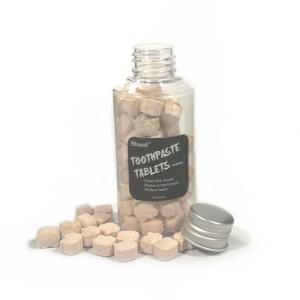 Cheap Orange Eco Chewable Toothpaste Tablet Easy Carry MSDS Certificate for sale