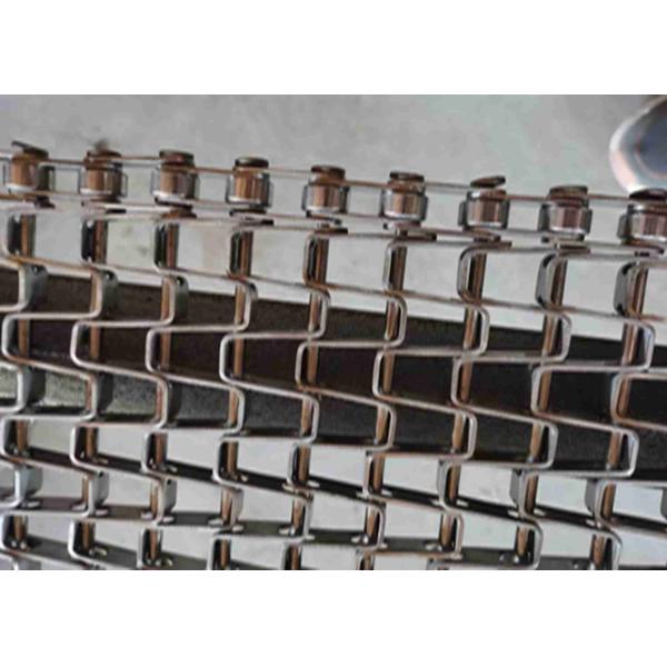 Quality Cooling Freezing Flat Wire Conveyor Belt Edge Treatment From Less Than 1 M/Min To 25 M/Min wholesale