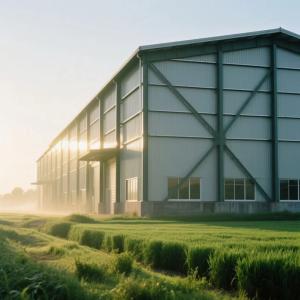 Prefabricated Steel Structure Warehouse with Large Span Design