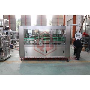Olive Oil Glass Bottle Filling Machine Juice Processing Screw Capping