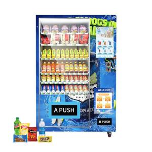 Customize Payment System Fresh Food Vending Machines Reducer Worm Gear Paper