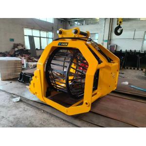 Excavator Attachments Hydraulic Drum Screening Hopper Excavator Rotating