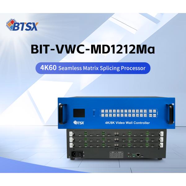 Maximum Output Resolution 4096x2160P60 Video Wall Controller Supports Custom