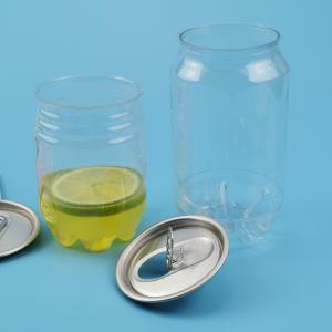 650ml Transparent Soft Drink Soda Plastic Beverage Cans