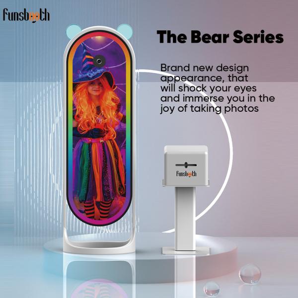 Portable Digital Selfie Party Mirror Photo Booth Interactive Touch Screen for