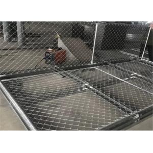 8'x12' Movable Temporary Chain Link Fence For Traffic Control And Crowd Control