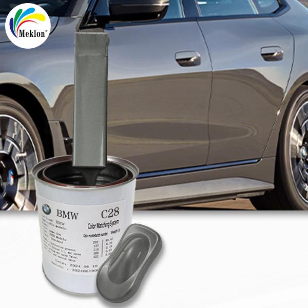Quality BWM C28 Gray Refinish Car Paint Multipurpose Waterproof For Auto Dealer Supplier wholesale