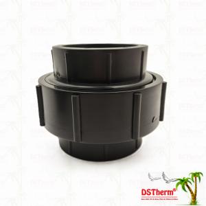 Ppr Black Plastic Union For Piping System Customizable Durability Chemical
