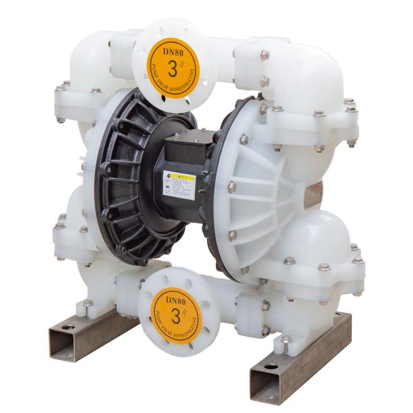 Quality AC220V/DC24V Pneumatic Diaphragm Pump Fluid Density ≤1200kg/M3 Aluminum wholesale