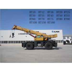Bridge Construction Use Boom Truck Crane With 360° Unlimited Swing RT70U RT70E