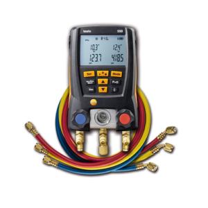 Testo 550 Digital Refrigerant Manifold Kit with Bluetooth