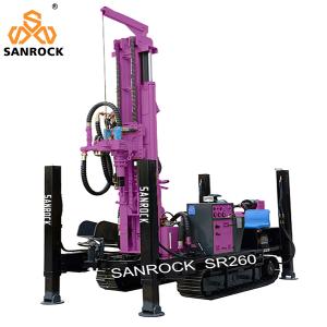 China 70KW Crawler Water Well Drilling Rig Hydraulic Borehole Deep Water Well Drilling Machine on sale