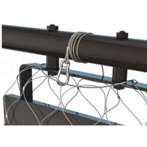 316 Stainless Steel Wire Rope Mesh Dropped Objects Prevention Safety Net