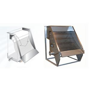 Square Hole Screening Stress Sieve for Precise Particle Separation Width 1m-2m