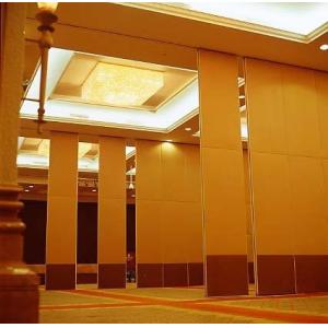 Movable Sliding Sound Proof Partitions Fire Resistant Melamine Surface