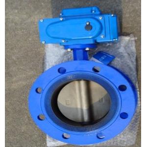 Electric Actuator Control Dn300 Butterfly Valve for Gas Media Control in