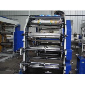 Plastic Film / Bag Printing Machine 4 Color Flexographic Printing press