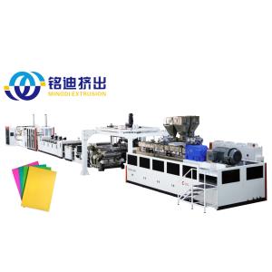 600-1500mm Width PP PS Sheet Making Machine , PP PS Sheet Extrusion Line