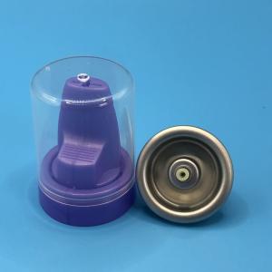 Golden Aluminum Inverted Aerosol Hair Mousse Valve for Precise Application