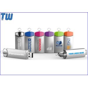 360 Degree Rotating Zinc Alloy Pantone Logo 64GB Pen Drive USB Memory Stick