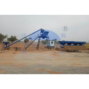 HZS50 Stationary Concrete Batching Plant, Ready Dry Batch Mixing Plant