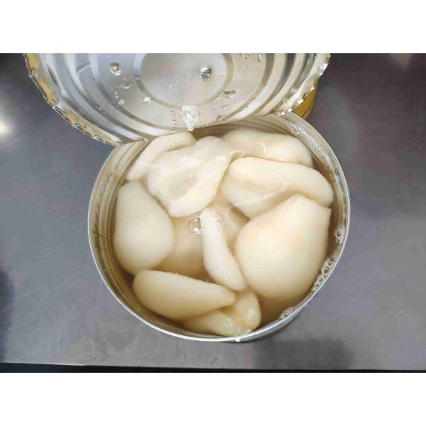 Quality Preservation Process Syrup Canned Pear Halves 100% Fresh Natural Taste wholesale