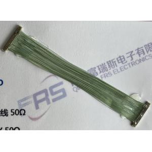 Micro Coax Awg40 30 Pin To 40 Pin LVDS Cable Double Shield Wire Assembly