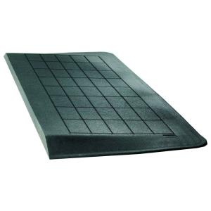 Recycled Rubber Ramp Edge 1000x200x30mm Transition Rubber Threshold Ramp Black