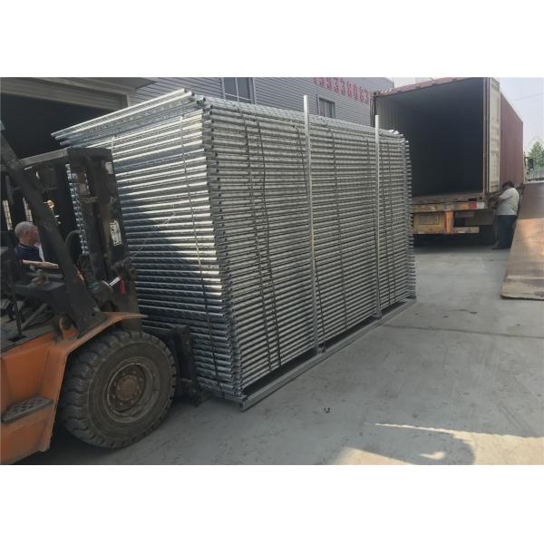 Portable Construction Fencing Panels 6'x12' Mesh 63mmx63mm diameter 2.9mm hot