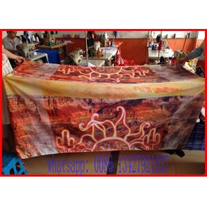 6Ft Pantone Match printing Tension Fabric Displays Printed Tablecloth Runner