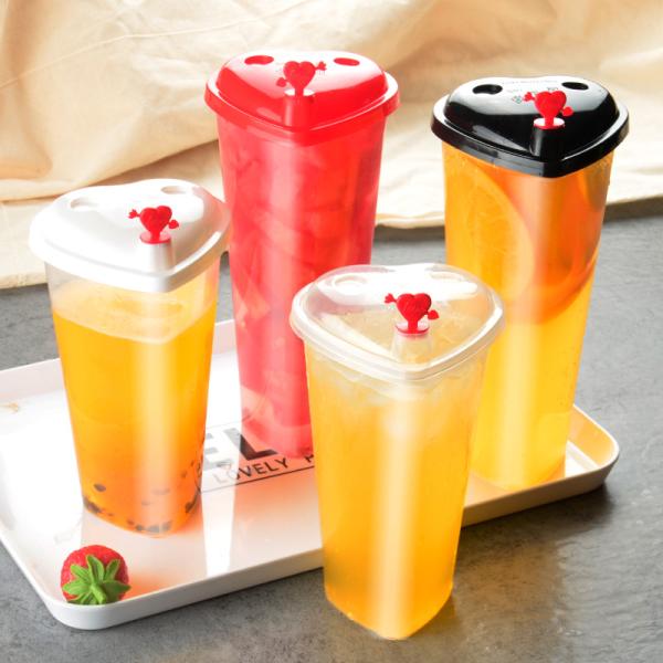 BPA Free Disposable Bubble Tea Cups 32oz Pp Plastic Coffee Cup