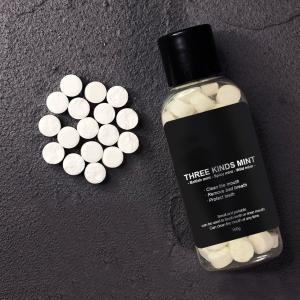 OEM Chewable Toothpaste Tablets Bubble Gum Refill Pack Teeth Whitening