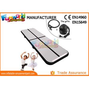 Customized Inflatable Air Mat Gymnastics With Free Pump / Silking Printing