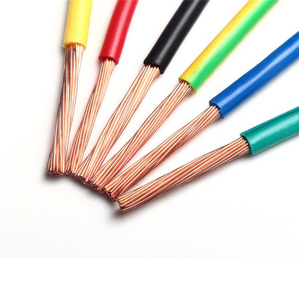 PE Insulation Material 2.5mm2 Single Core Flexible Copper Wire for Electrical
