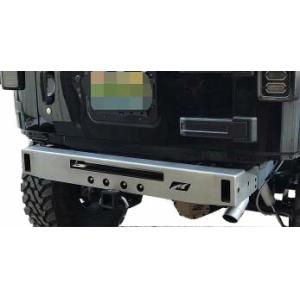 China Jeep Jk Wrangler  Rear Bumper With Towing Hook Black Powder-Coated (Steel) Accept Custom Logo on sale