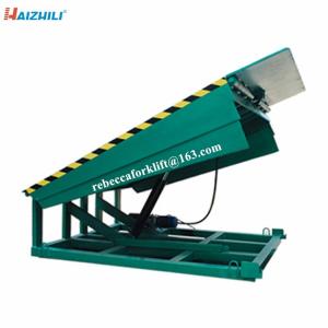 Warehouse loading bridge 8 ton stationary yard dock leveler in china
