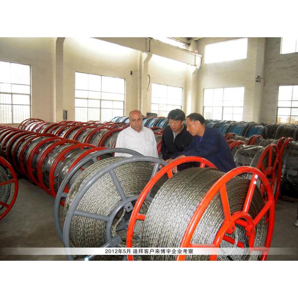 Pulling Type 2 x 50KN Hydraulic Cable Tensioner for Twin-bundle conductor Cummins Engine German Rexroth Pump