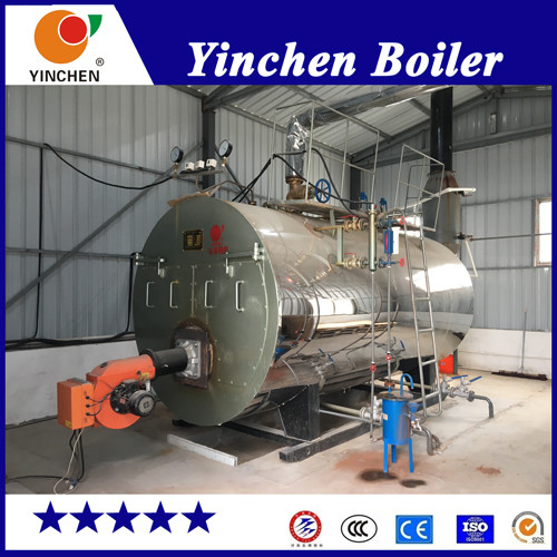 Diesel Fired Steam Generator Cylindrical Boiler Used In Package Machine Industry