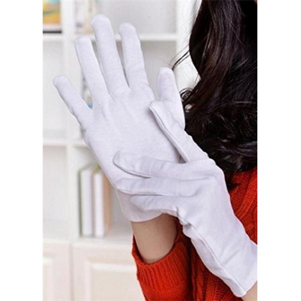 Sweat Absorbing Disposable Hand Gloves Rolled Rim Facillitate Easy Donning