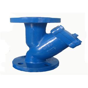 China Flange Ends Y Strainer Valve 100mm Size Compact Structure on sale
