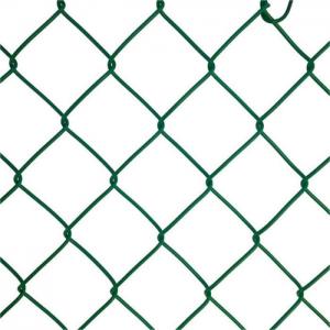 China 50mmx50mm Vinyl Coated Steel Chain Link Fence Diamond 8 Foot Easy Install on sale